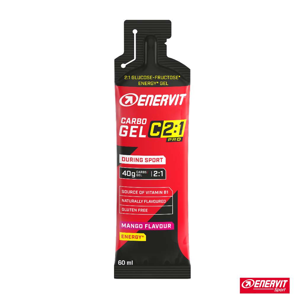 ENERVIT C2:1PRO - Energijski gel CARBO GEL; 60 mL - Mango