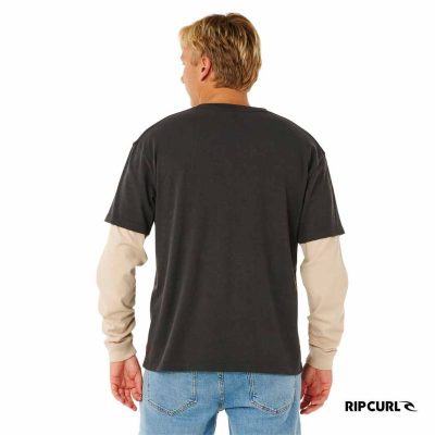 RIP CURL - moška majica z dolgimi rokavi - Inner Visions Smashed L/S Tee