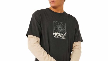 RIP CURL - moška majica z dolgimi rokavi - Inner Visions Smashed L/S Tee