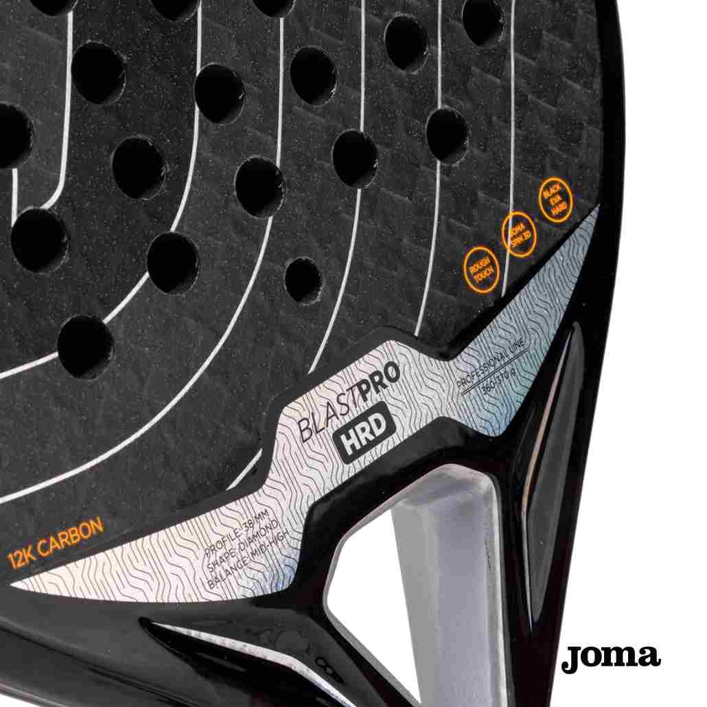 Lopar za padel Joma Blast Pro HRD Black Gray - slika 7